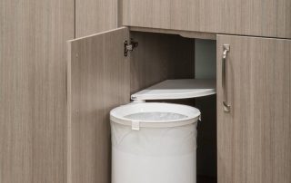 custom designed laundry room organization & storage