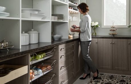 custom designed kitchen pantry