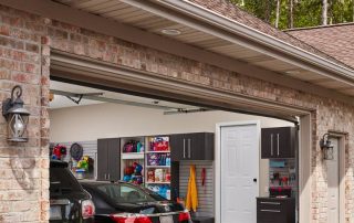 custom designed garage storage
